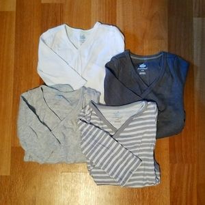 0-3mo Long-sleeve Onesies